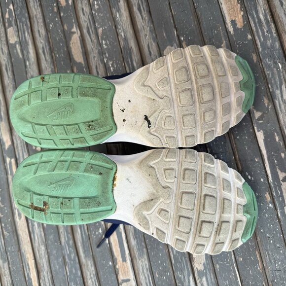 Nike Air Max Invigor Women US 7 Blue Mesh Sneaker Running Shoe Classic Outdoor - Picture 10 of 10